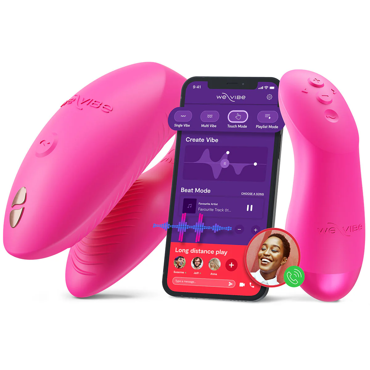 Image de We-Vibe® – Chorus Pro – Rose