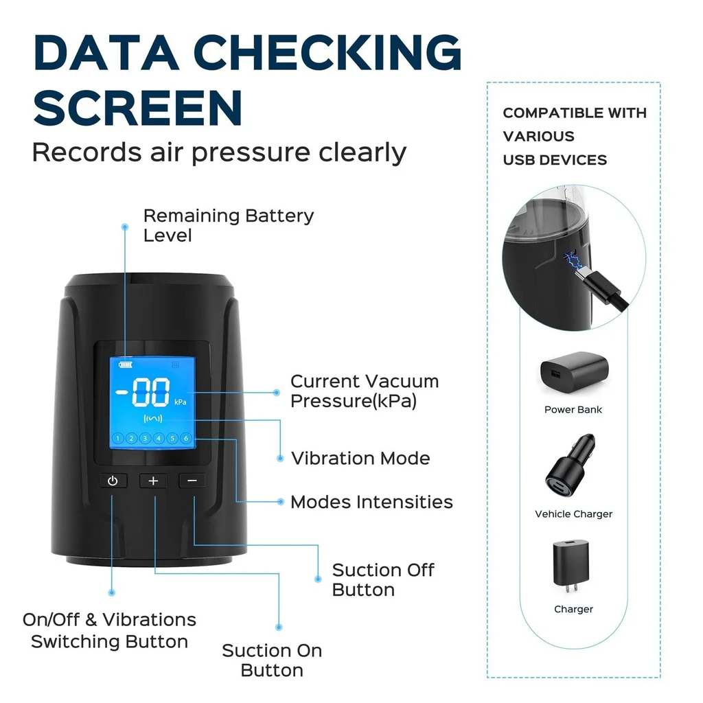 Image de Calvin - Pompe d’agrandissement pour pénis à aspiration - Honey Play Box