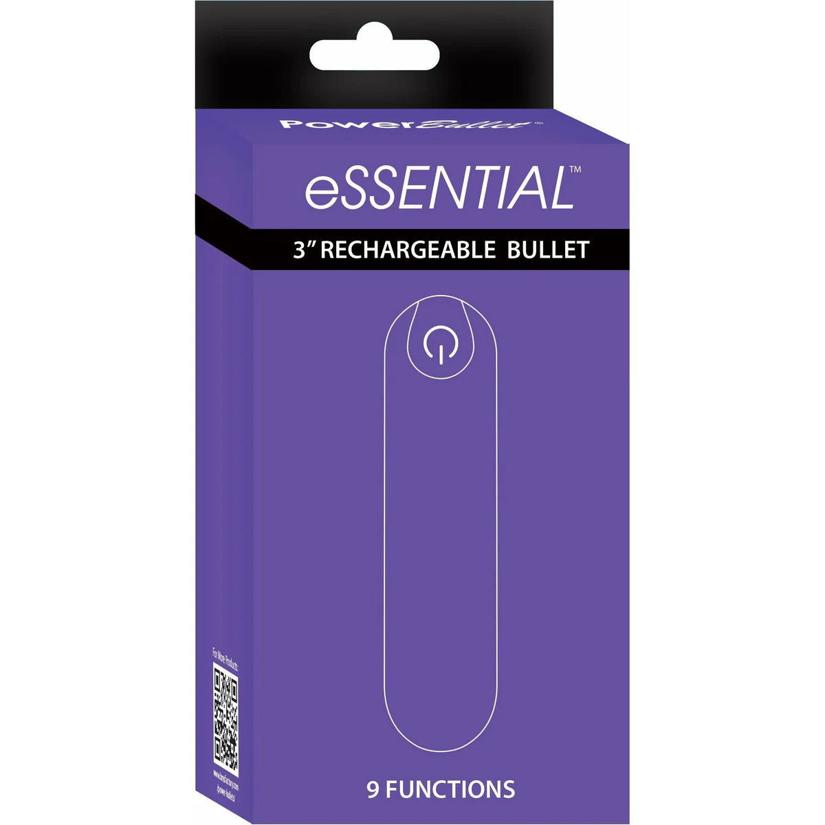 Image de PowerBullet – Essentiel – Balle vibrante 3’’ violet