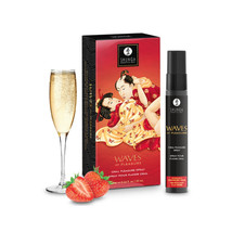 Image de Shunga – Waves Spray plaisir oral – Vin pétillant à la fraise