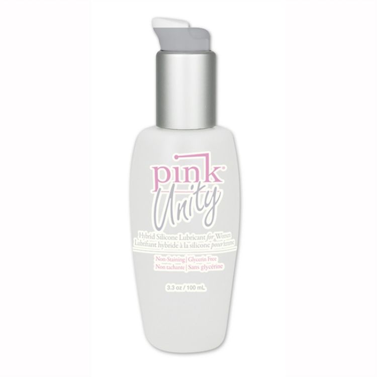 Image de PINK UNITY HYBRID SILICONE LUBRIFIANT 3.3OZ