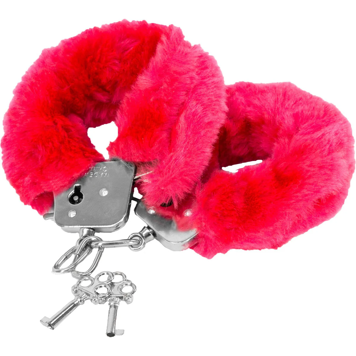 Image de Tender Cuffs Furry Handcuffs – Roses