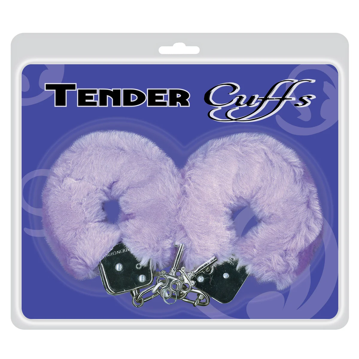 Image de Tender Cuffs Furry Handcuffs – Lavande