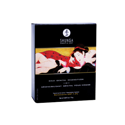 Image de Shunga - Désensibilisant génital pour homme - Spray benzo 15g