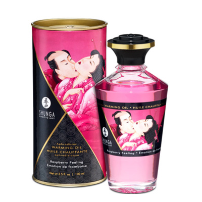 Image de Shunga – Huile aphrodisiaque  - Émotion de framboise
