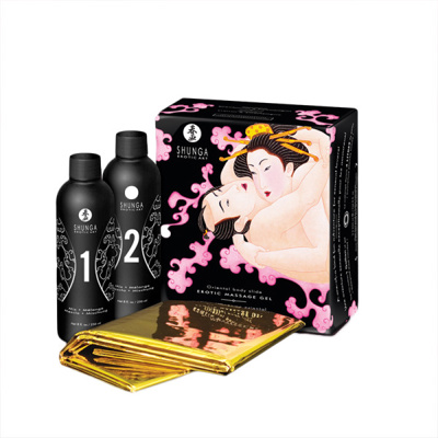 Image de Shunga – Corps à corps oriental – Gelée de massage érotique fraise