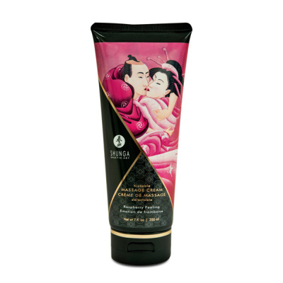 Image de Shunga - Crème de massage – Framboise