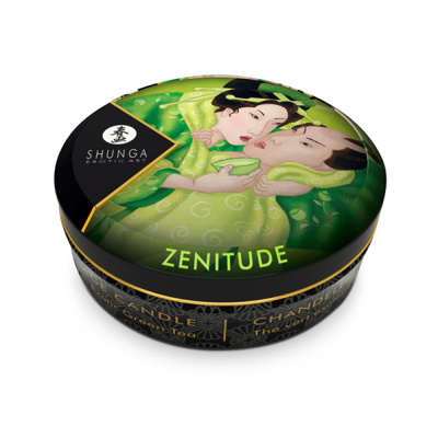 Image de Shunga – Bougie de massage mini – Thé vert exotique