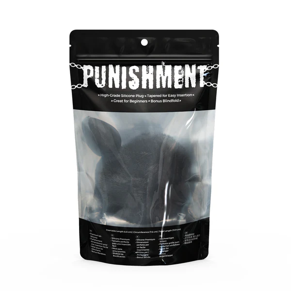 Image de Punishment – Plug anal en silisone Bunny tail