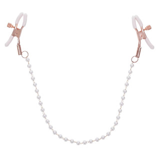 Image de S&m – peaches ‘n creame pearl nipple clamps
