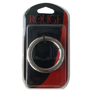 Image de Cock ring acier inox rouge – 50mm argent