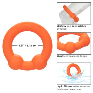 Image de Alpha Ring - Liquid Silicone Dual Ball Ring