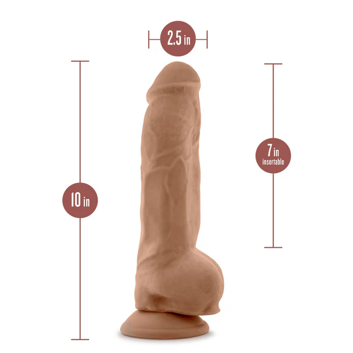Image de Blush® - Gode réaliste Big Boy 10''