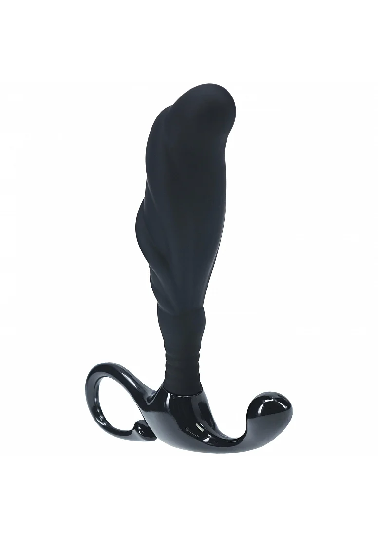 Image de LEVELZ - Masseur de prostate en silicone ondulé avec boucle rigide - Taille L