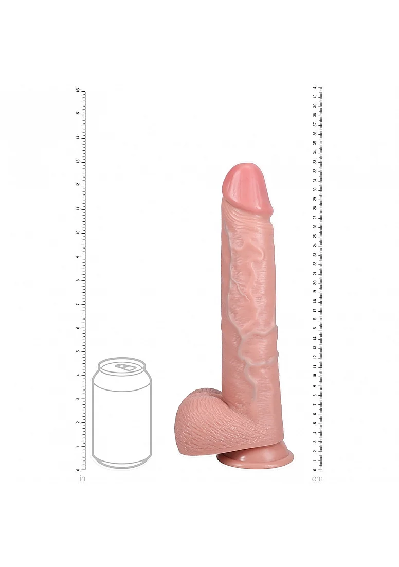 Image de REALROCK - Dildo Extra Long avec Boules 13"