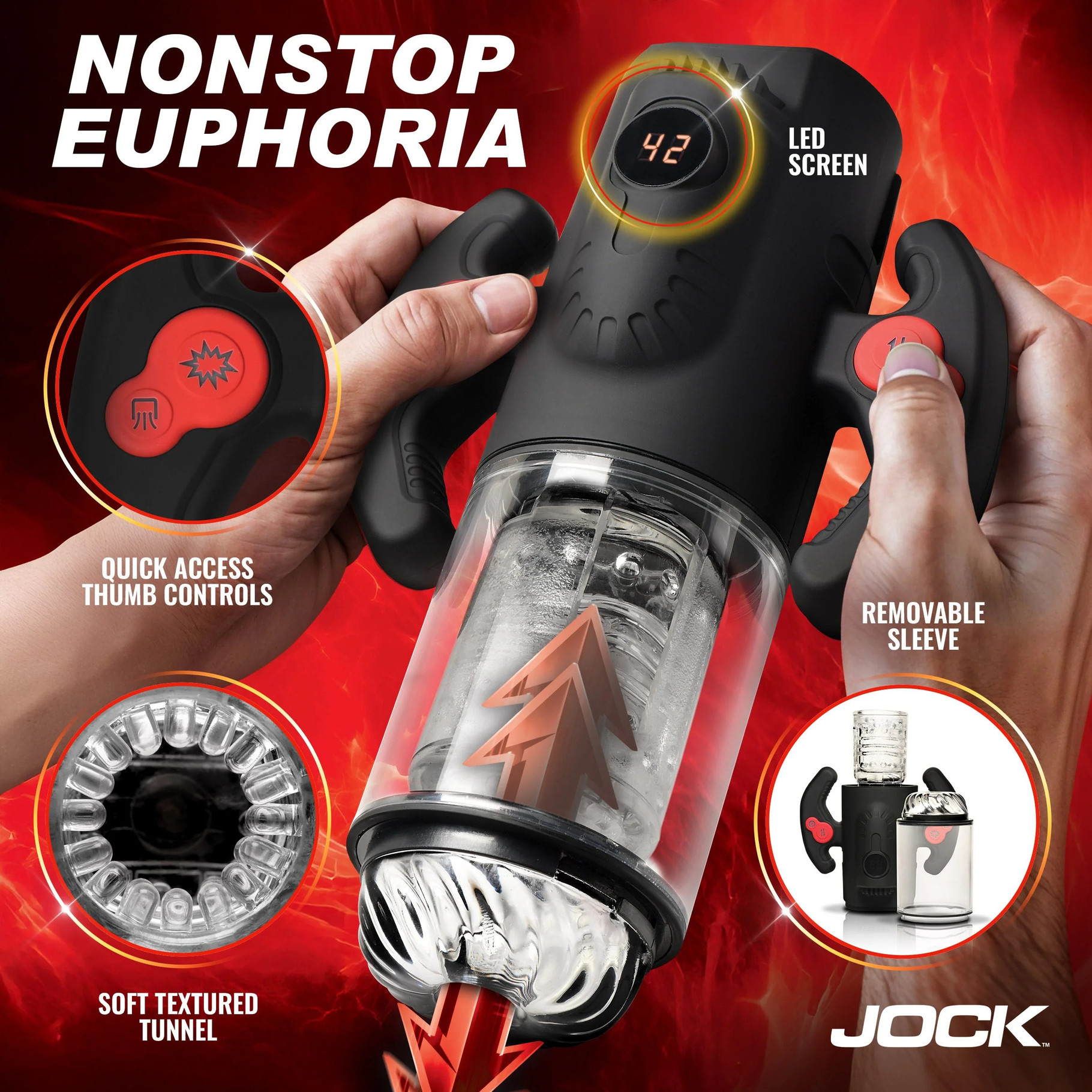 Image de Jock - Turbo Max 3-in-1 Masturabtor