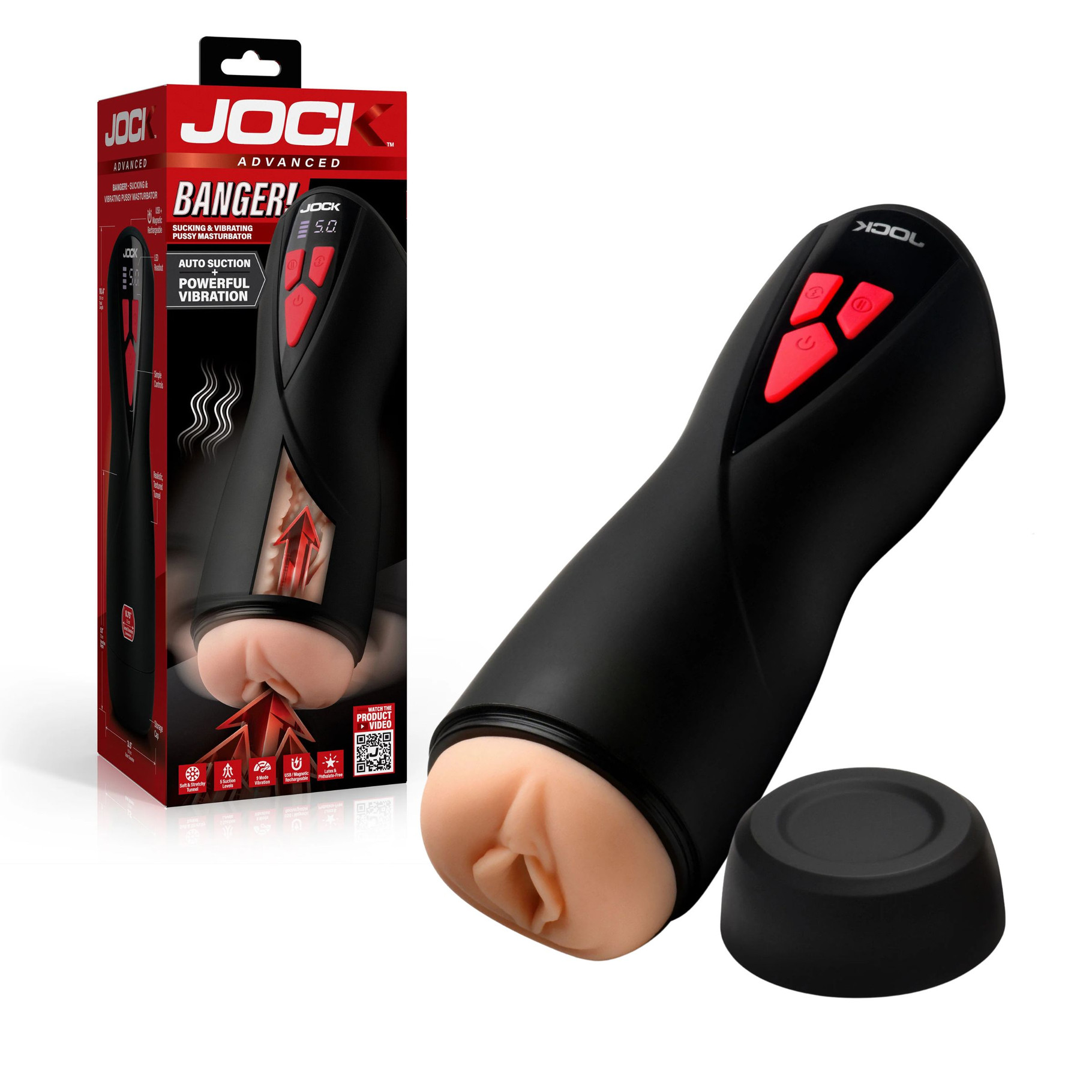 Image de Jock - Banger! Masturbateur de chatte à succion et vibration