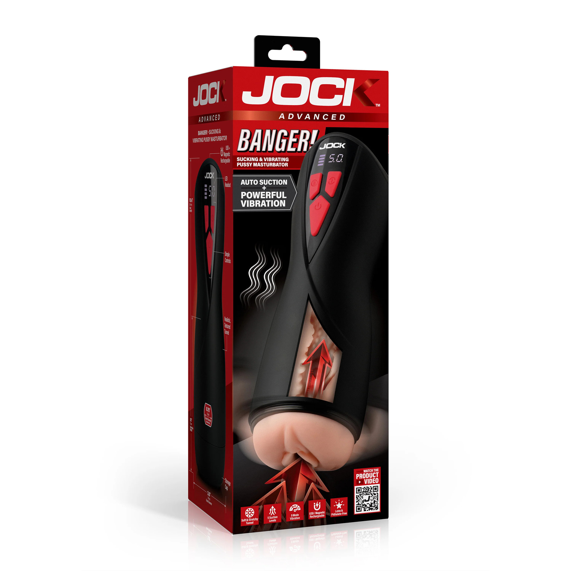 Image de Jock - Banger! Masturbateur de chatte à succion et vibration