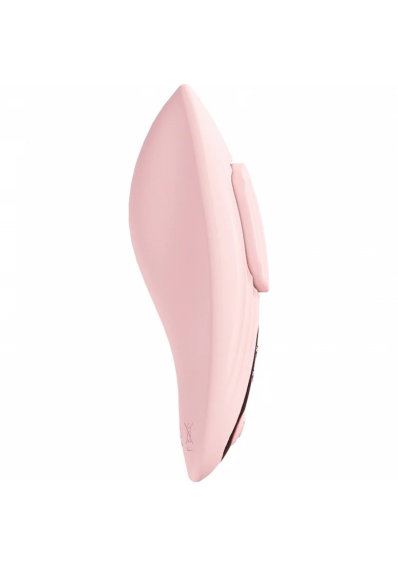 Image de Loveline - Celeste - Rose - Culotte vibrante télécommandée - Silicone - Rechargeable - Étanche