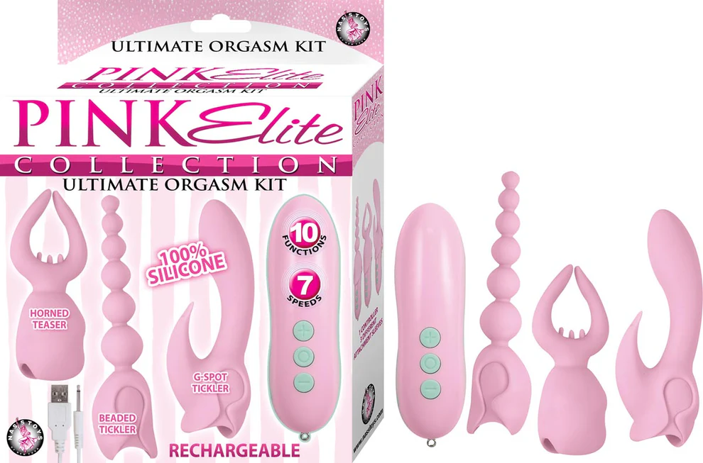 Image de Collection Pink Elite - Kit d'orgasme ultime, rose