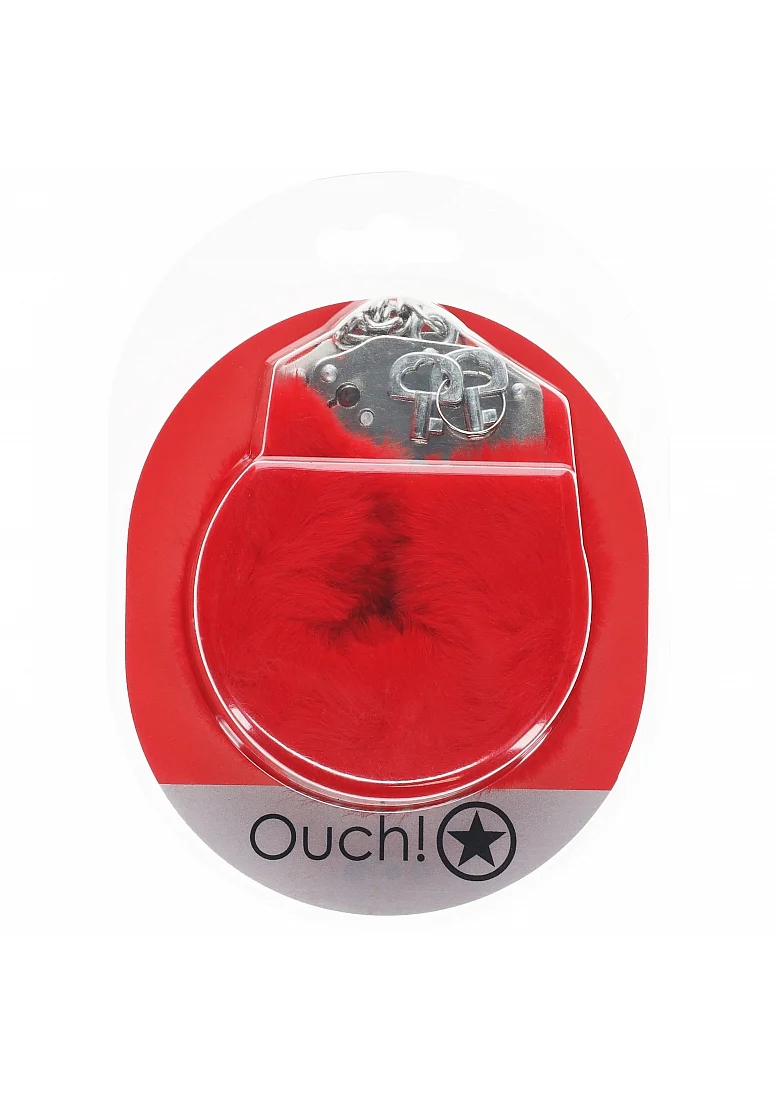 Image de Ouch ! - Menottes ultra-résistantes et moelleuses - Rouges