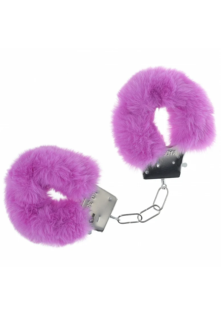 Image de Ouch ! - Menottes classiques en peluche - Violet