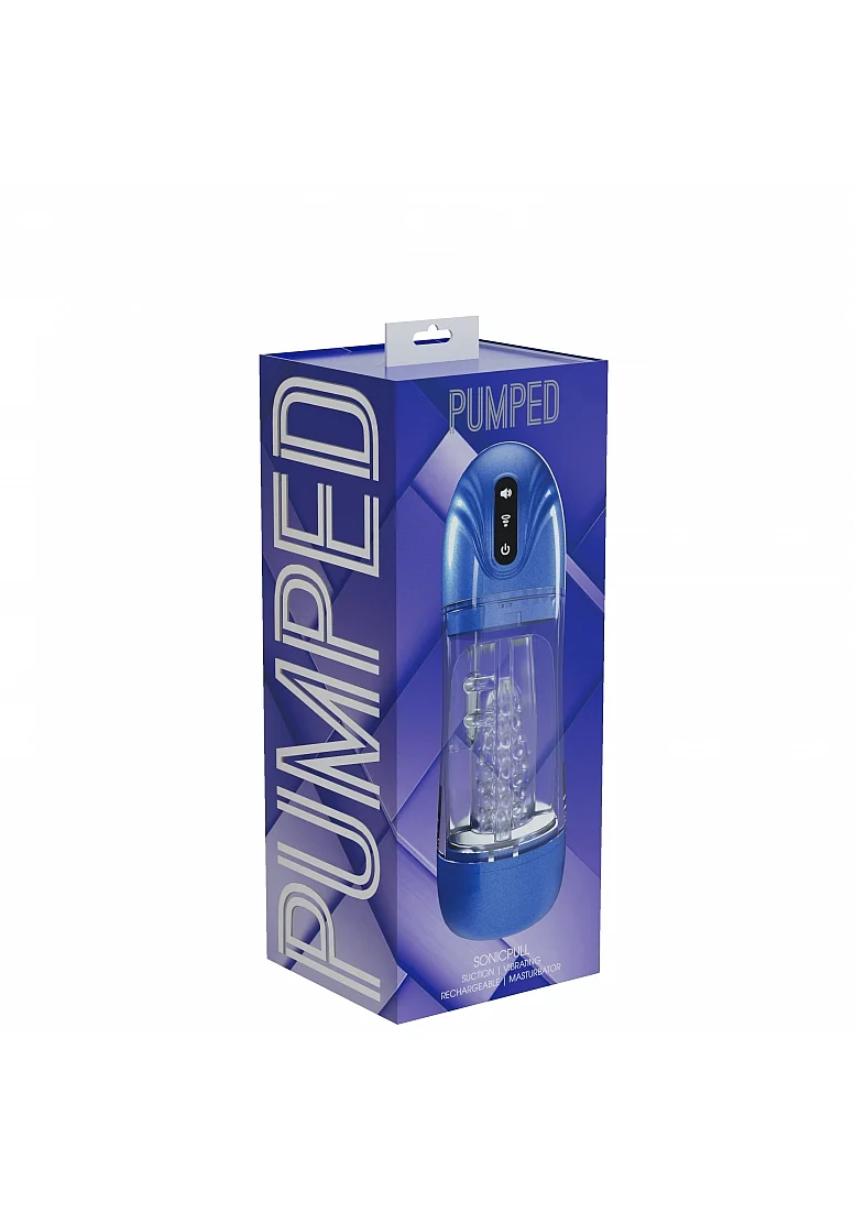 Image de PUMPED - SonicPull - Masturbateur - 10 fonctions - Aspiration - Vibration - Multimédia amélioré
