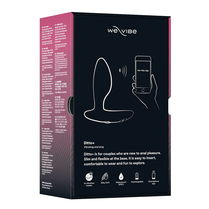 Image de WE-VIBE® - Ditto+ Plug anal vibrant avec télécommande
