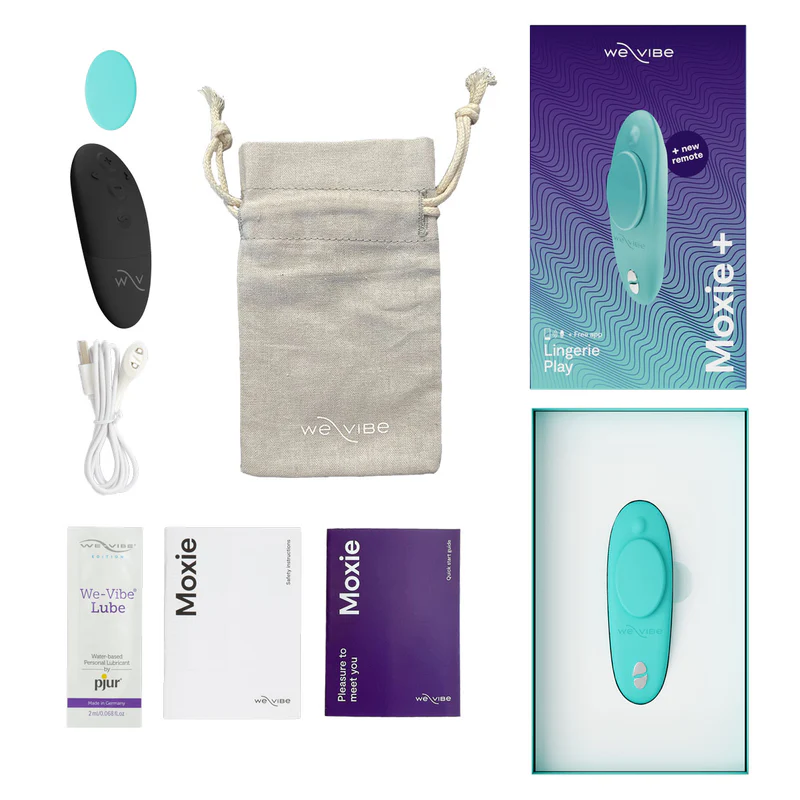 Image de WE-VIBE® - Moxie+ Vibrateur clitoridien portable - Aqua