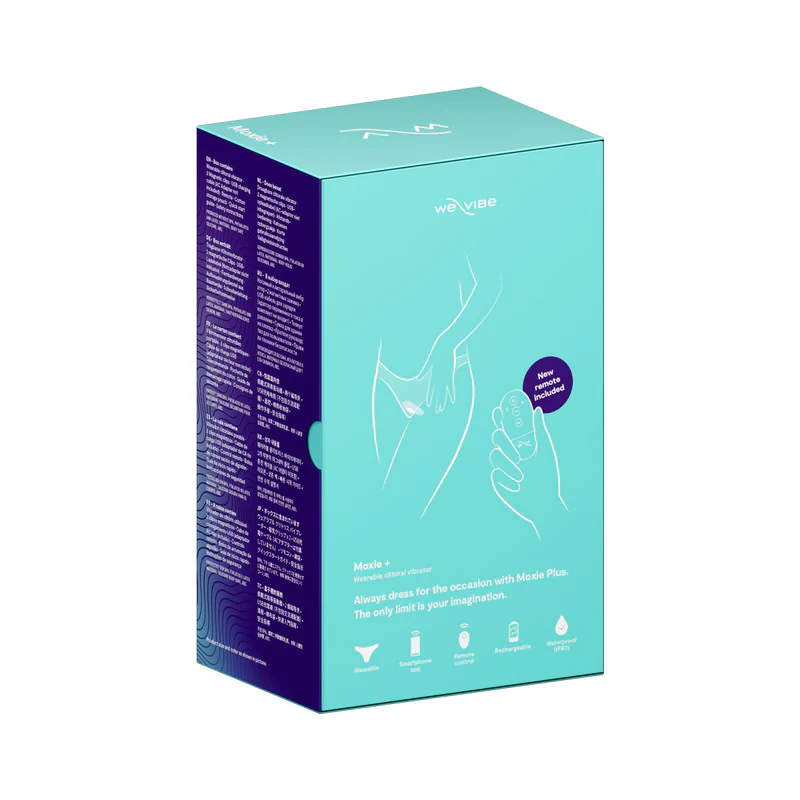 Image de WE-VIBE® - Moxie+ Vibrateur clitoridien portable - Aqua