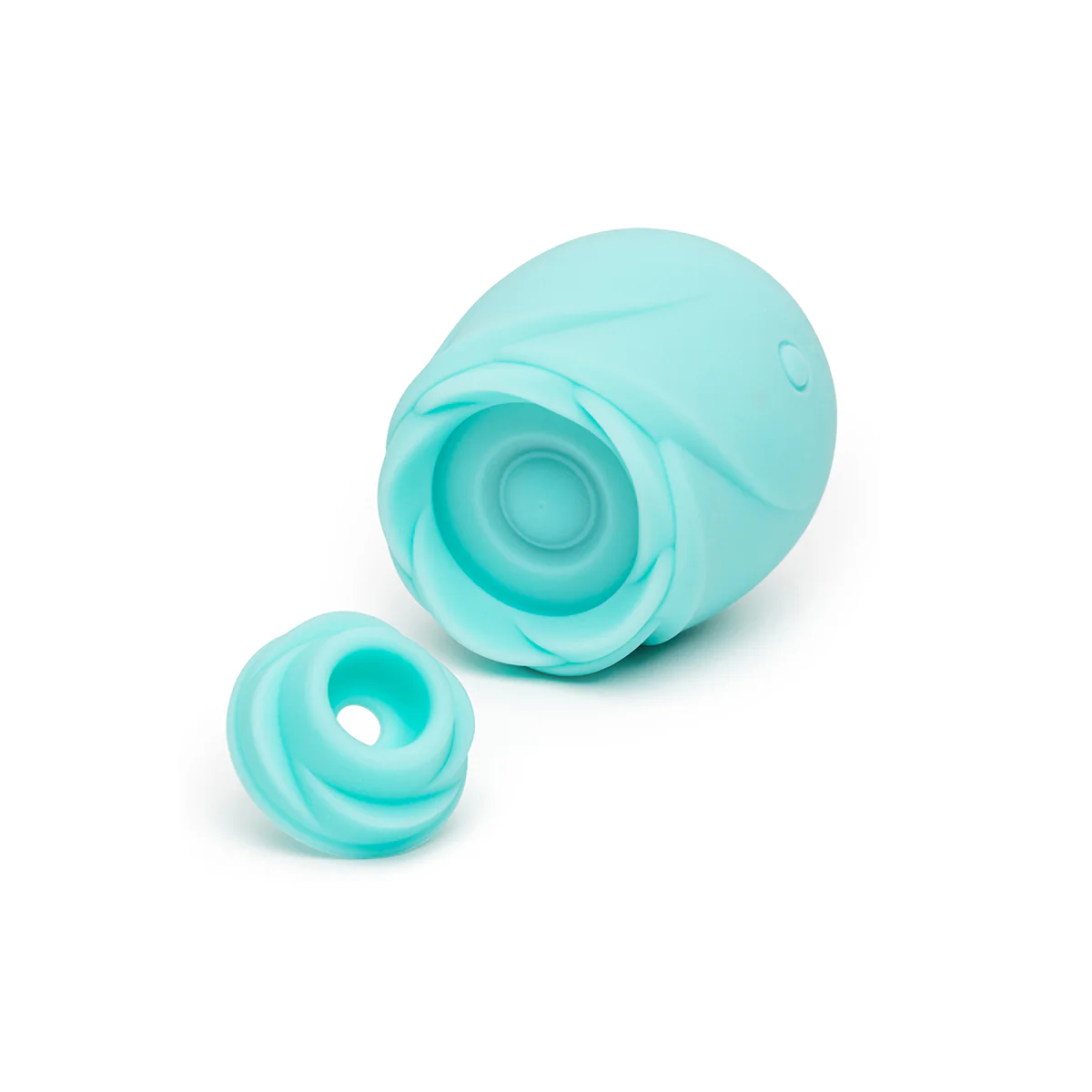 Image de ROMP® - Stimulateur clitoridien Rose Glow Glow Glow dans The Dark - Blue