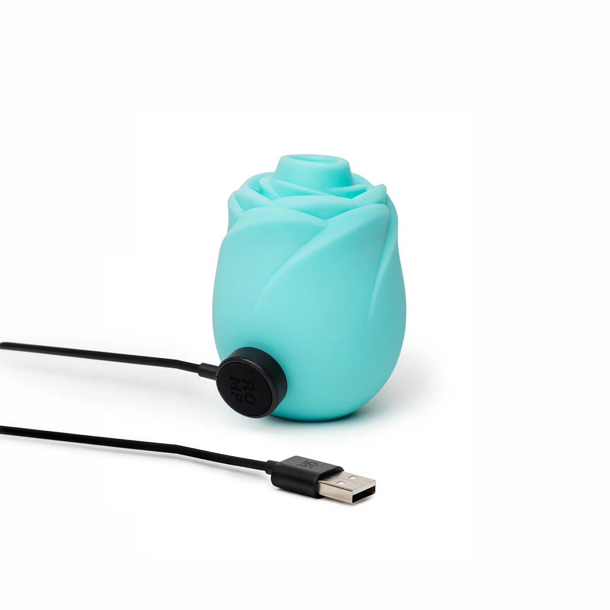 Image de ROMP® - Stimulateur clitoridien Rose Glow Glow Glow dans The Dark - Blue