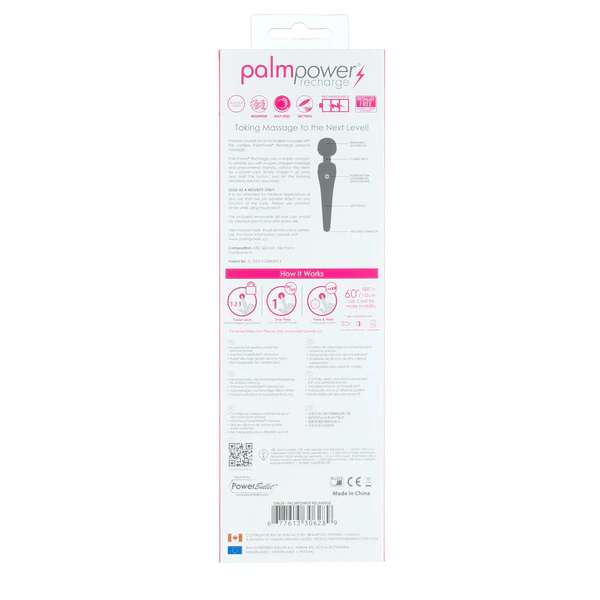 Image de PalmPower Recharge, masseur personnel étanche