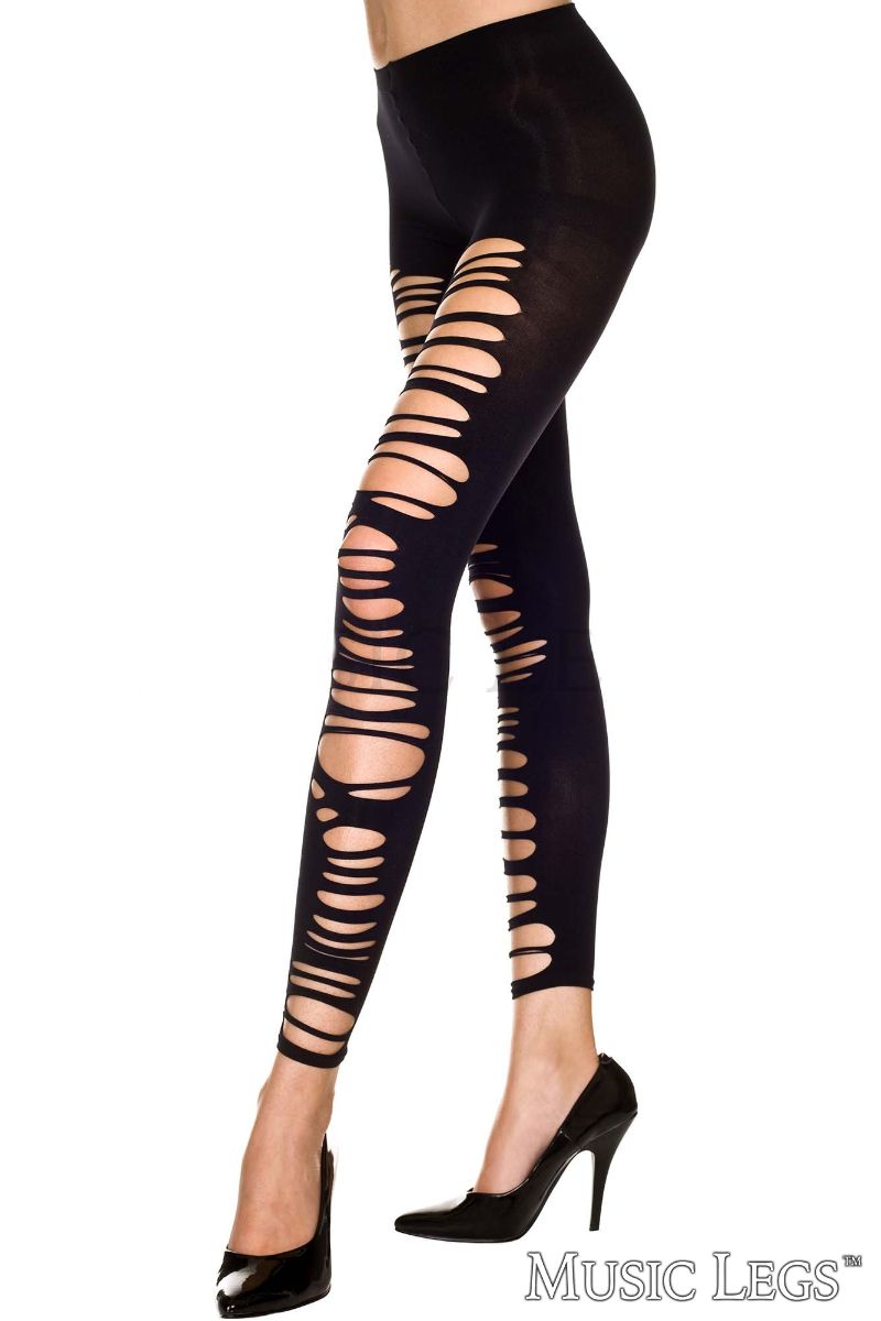Image de Leggings réversibles déchirés