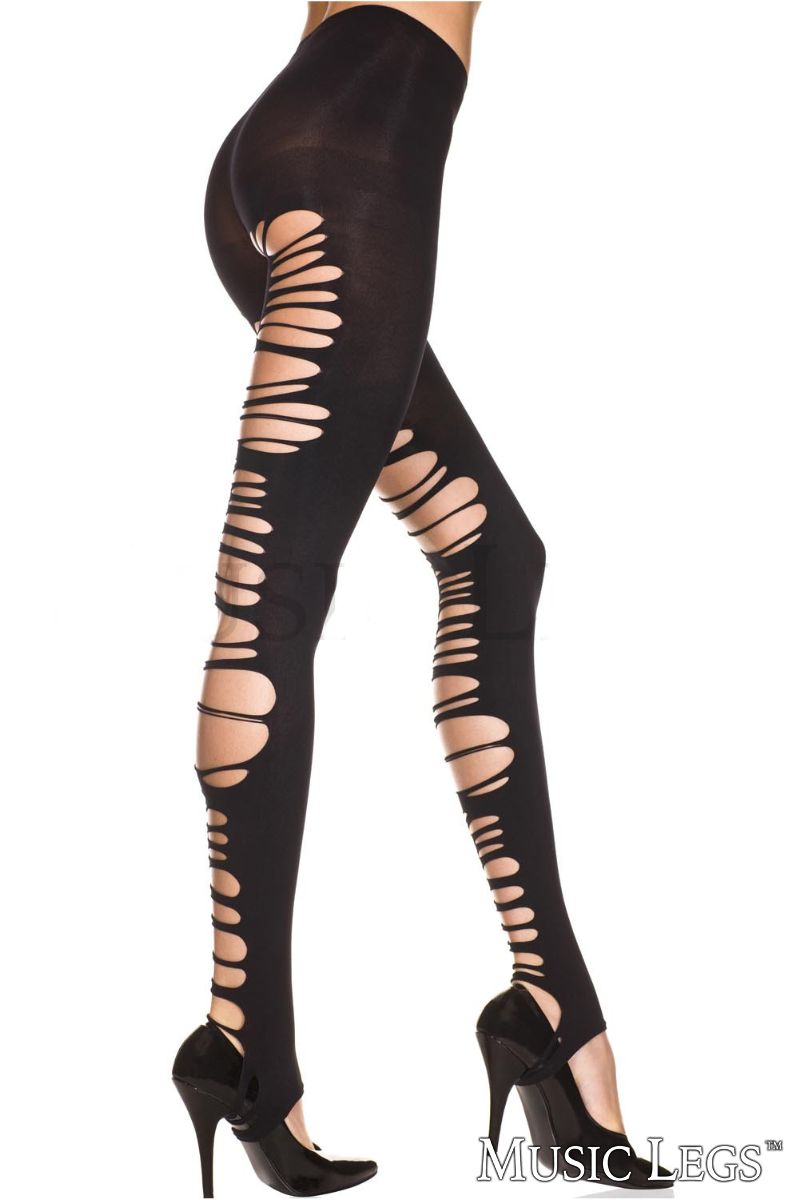 Image de Leggings réversibles déchirés