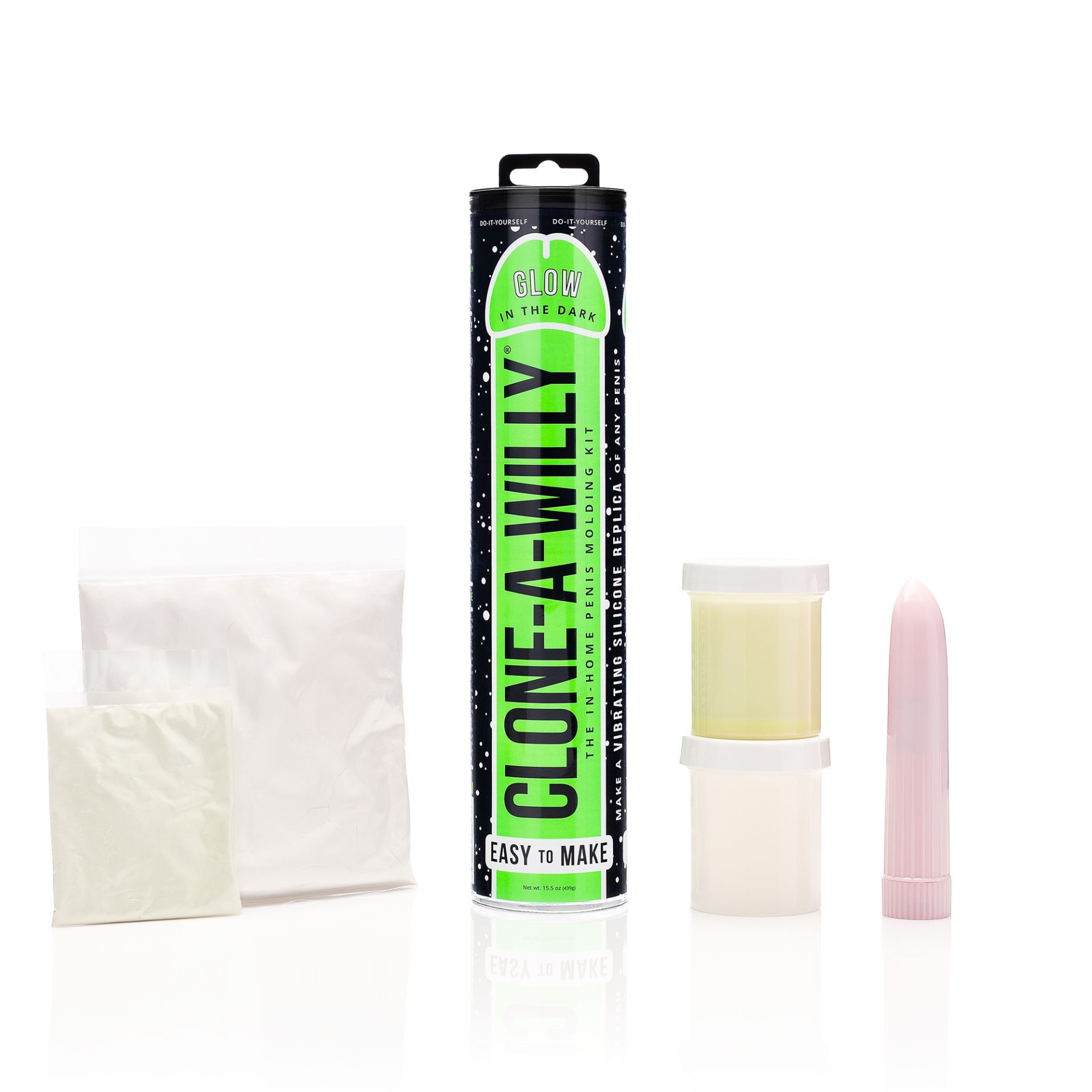 Image de Clone-A-Willy Glow dans le Noir Vibrant