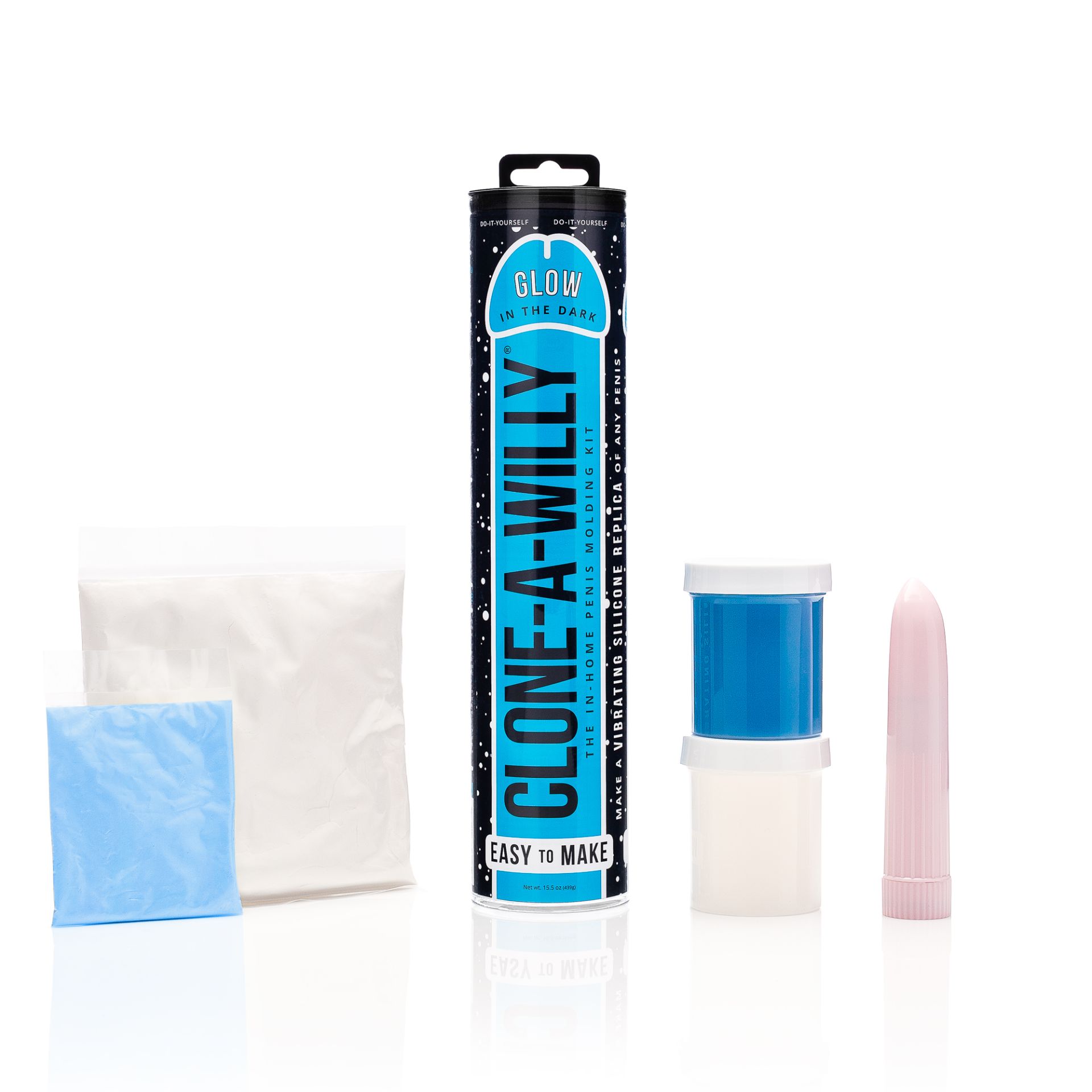 Image de Clone-A-Willy Glow dans le Noir Vibrant
