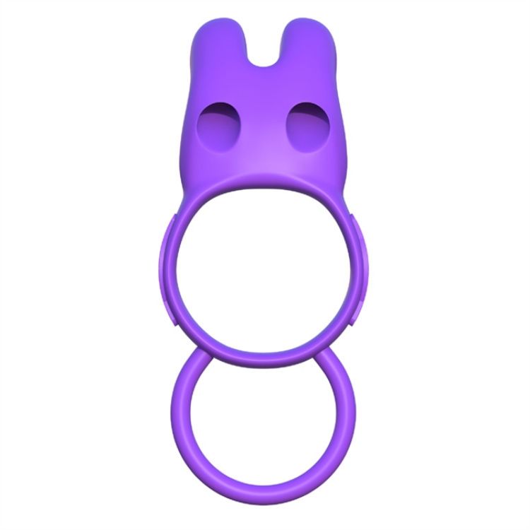 Image de C-RINGZ TWIN TEAZER RABBIT RING MAUVE