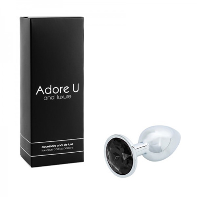 Image de Anal Luxure - Plug Anal Argent - Bleu – Small