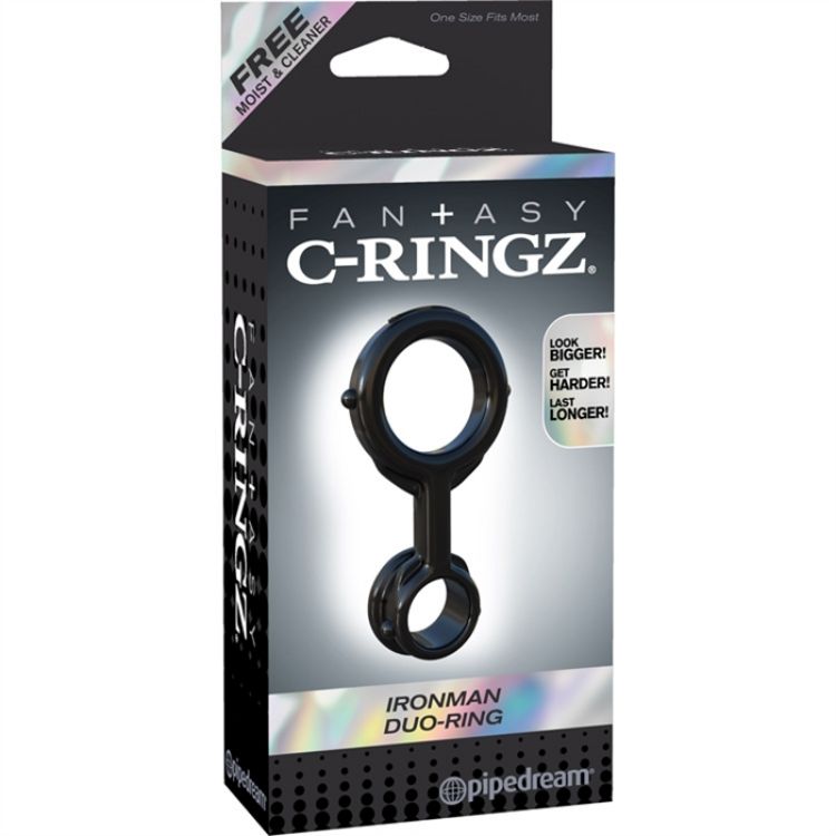 Image de C-RINGZ IRONMAN DUO RING NOIR