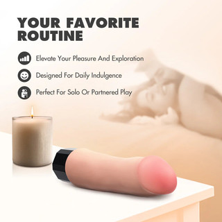 Image de Dr. Skin - Dr. Avery Dildo Vibrant 7.5po
