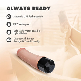 Image de Dr. Skin - Dr. Avery Dildo Vibrant 7.5po