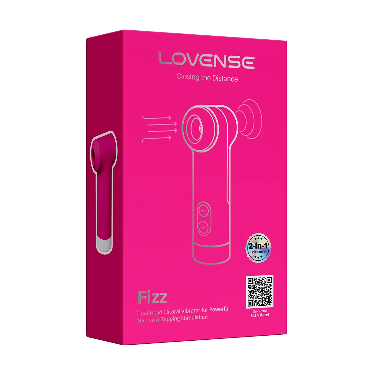 Image de LOVENSE - Fizz – Vibromasseur clitoridien à double tête