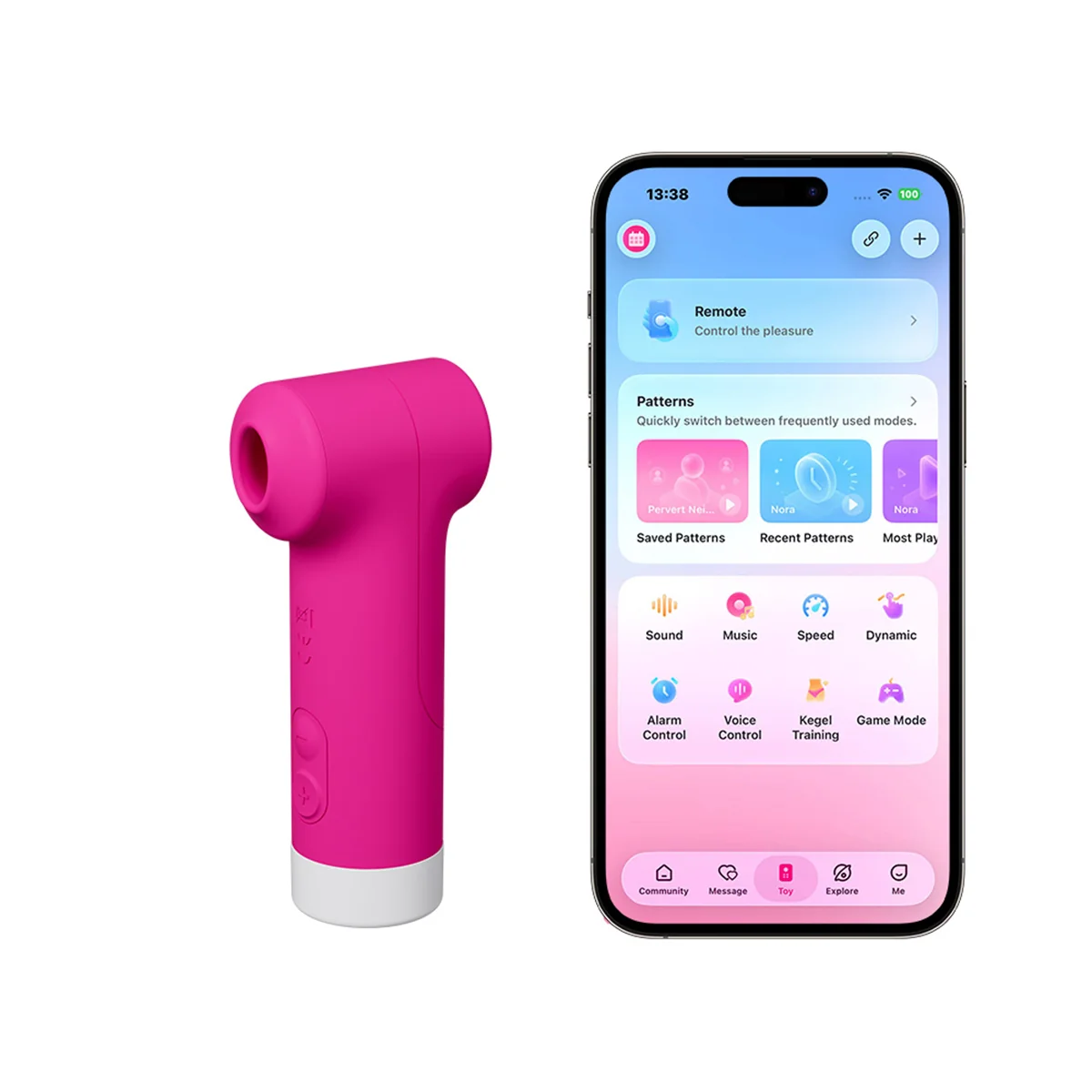 Image de LOVENSE - Fizz – Vibromasseur clitoridien à double tête
