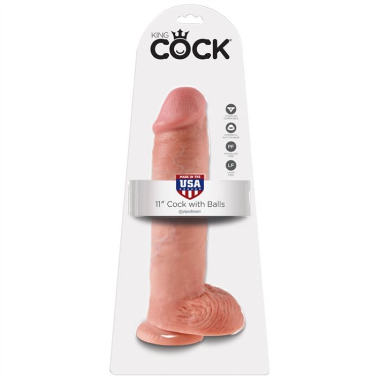 Image de KING COCK - 11" COCK WITH BALLS