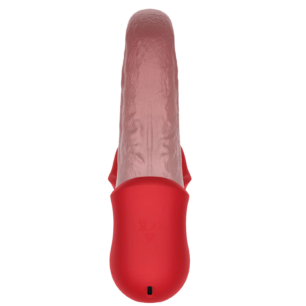Image de BMS Factory Kissing Lips Double Stimulator – Stimulateur double multifonction