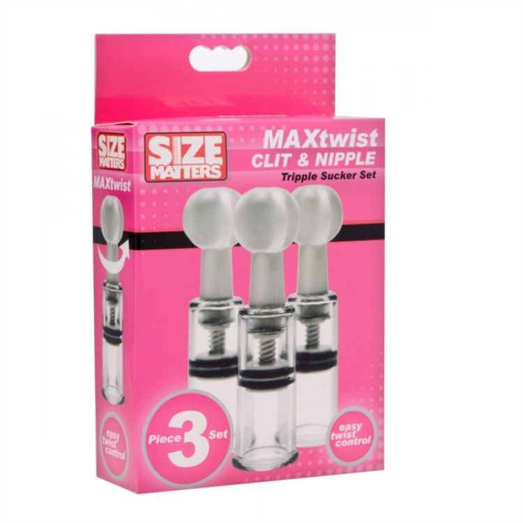 Image de MAX TWIST CLIT AND NIPPLE TRIPLE SUCKER SET