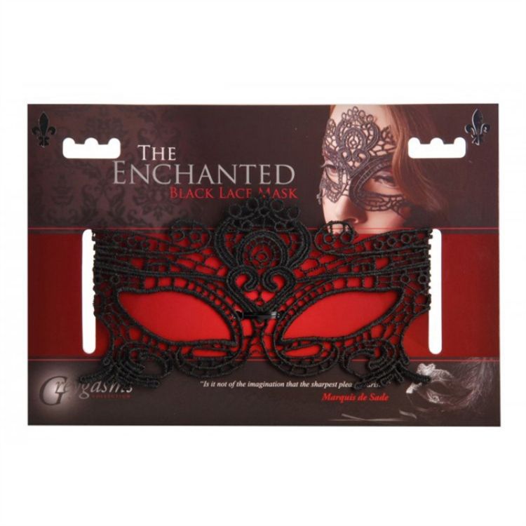 Image de THE ENCHANTED BLACK LACE MASK