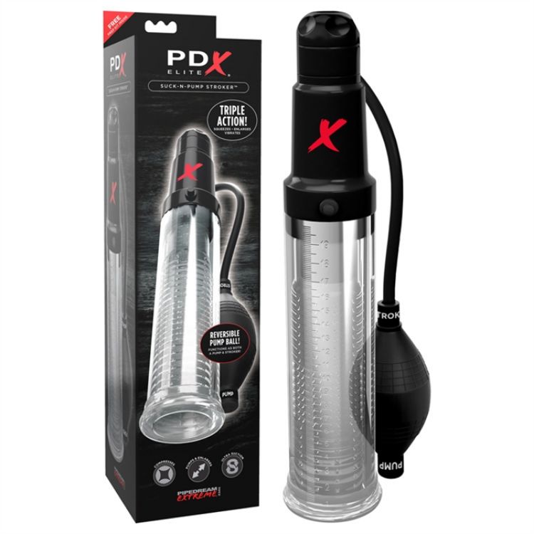 Image de PDX ELITE Suck-N-Pump Stroker