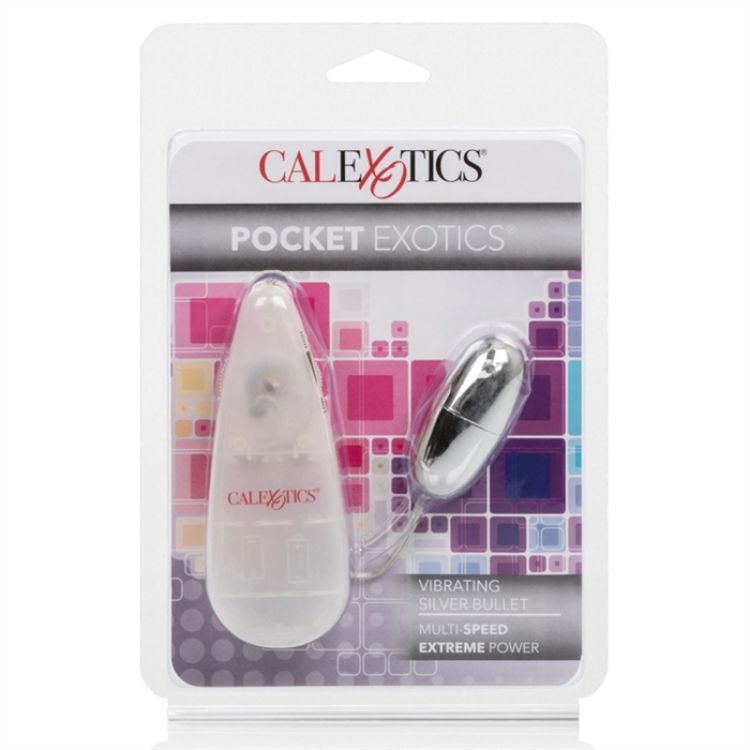 Image de Pocket Exotics Vibrating Silver Bullet